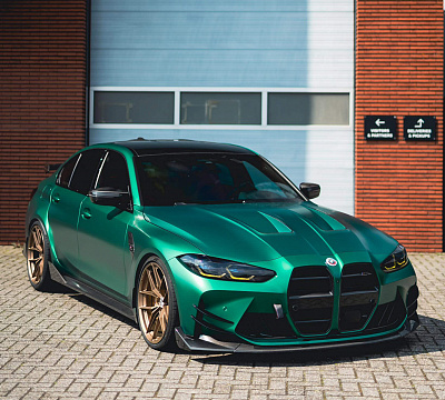 Фото дисков HRE FF21 на BMW 3/M3 (G2x/G80)