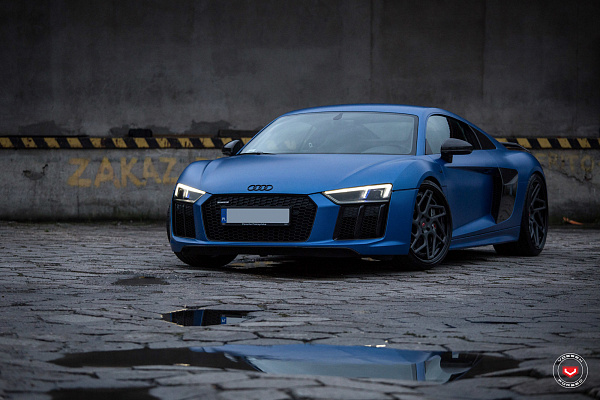 Фото дисков Vossen CG-209T (3-Piece) Сатиновый графит на Audi R8 (4S)