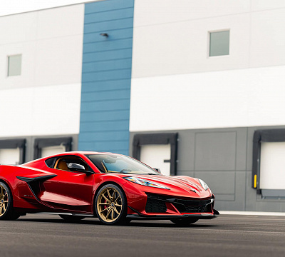 Фото дисков Brixton Forged PF11 R / RS на Chevrolet Corvette C8