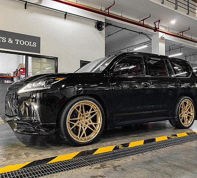 Фото дисков Anrky S3-X2 на Lexus LX III