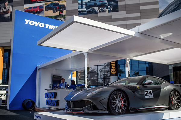 Фото дисков Savini SV26 Сатиновый темный лак на Ferrari F12