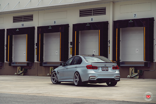 Фото дисков Vossen M-X5 Глянцевый тонированный лак на BMW 3/M3 (F3x/F80)