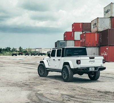 Фото дисков Vossen HF-2 на Jeep Gladiator II (JT)