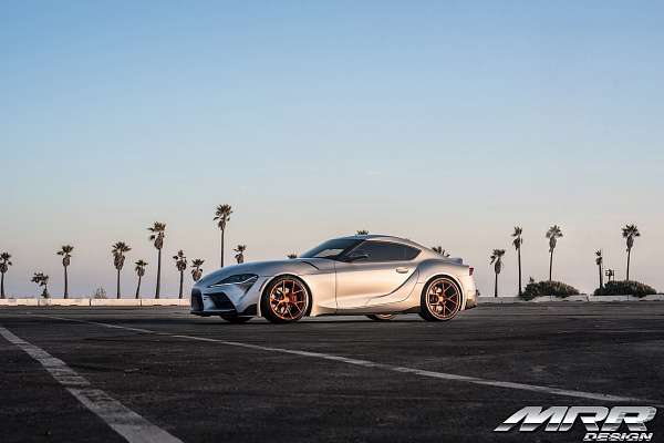 Фото дисков MRR FS06 Сатиновая медь на Toyota Supra A90