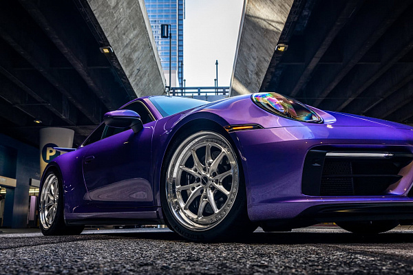 Фото дисков Brixton Forged PF12 R / RS Глянцевый лак на Porsche 911 VIII