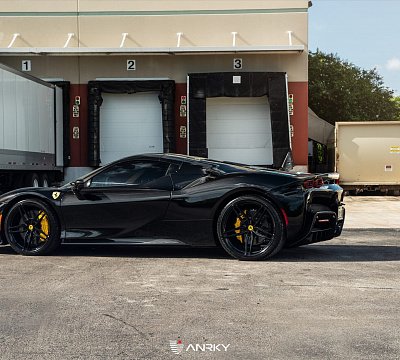Фото дисков Anrky AN17 на Ferrari SF90
