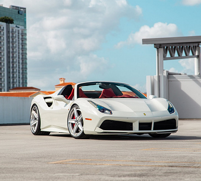 Фото дисков Anrky AN35 на Ferrari 488