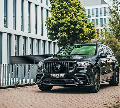 Фото дисков BRABUS Monoblock M (Platinum Edition) на Mercedes-Benz GLS (X167)