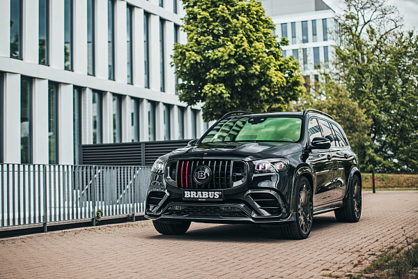 Фото дисков BRABUS Monoblock M (Platinum Edition) Черный глянец на Mercedes-Benz GLS (X167)