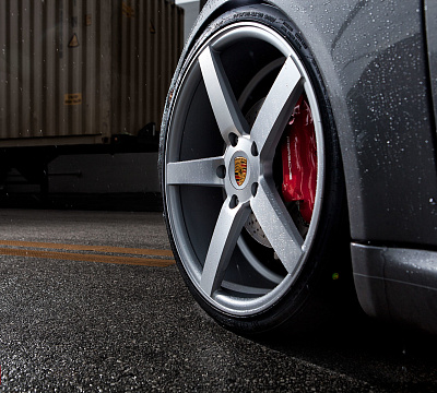 Фото дисков Vossen CV3 на Porsche 911 VI