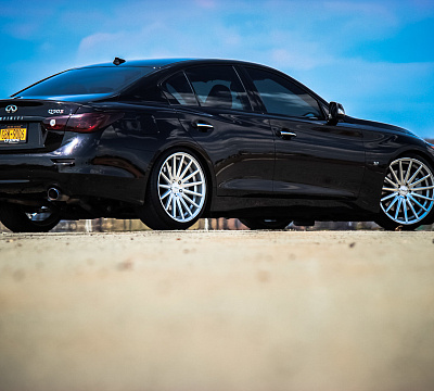 Фото дисков Vossen VFS-2 на Infiniti Q50