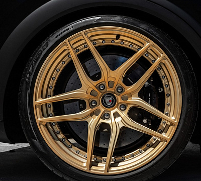 Фото дисков Anrky RS6.2 на Porsche Cayenne II