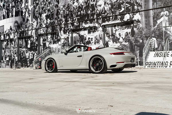 Фото дисков Anrky S3-X3 Черный сатин на Porsche 911 VII
