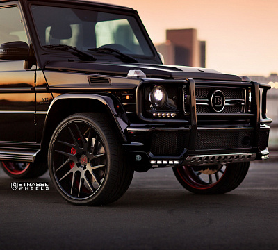 Фото дисков Strasse Wheels SM7T Deep Concave на Mercedes-Benz G-Class II