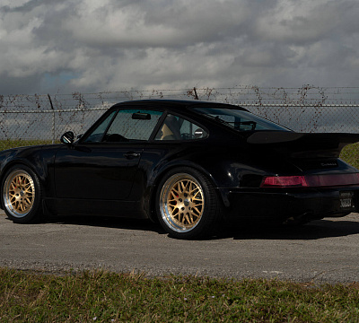 Фото дисков HRE 540 на Porsche 911 III