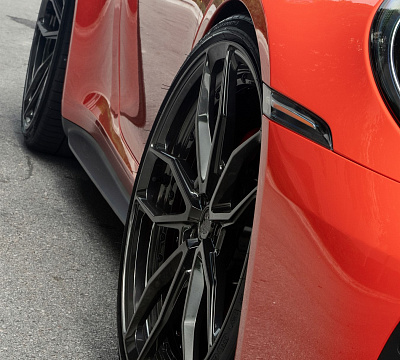 Фото дисков Anrky AN21 на Porsche 911 VIII