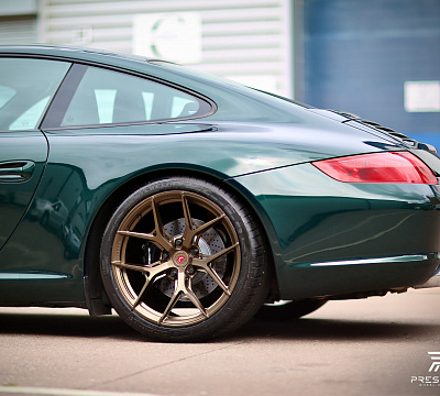 Фото дисков Vossen S21-01 на Porsche 911 VI