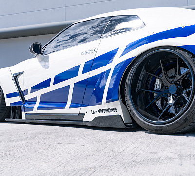 Фото дисков Strasse Wheels SM5R Deep Concave FS на Nissan GT-R