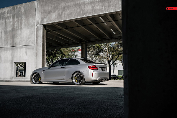 Фото дисков Anrky RS2 Черный сатин на BMW 2/M2 (F22/F87)