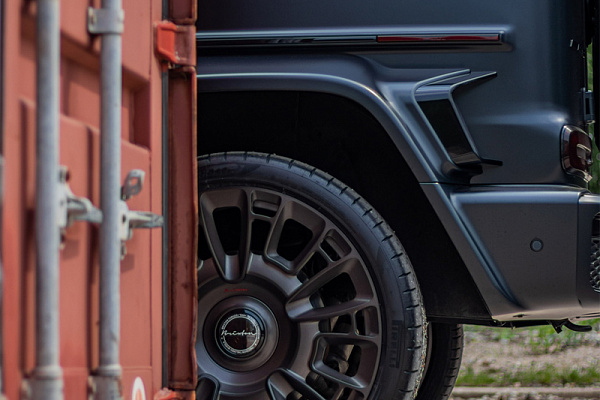 Фото дисков Brixton Forged LX03 Сатиновый темный лак на Mercedes-Benz G-Class III