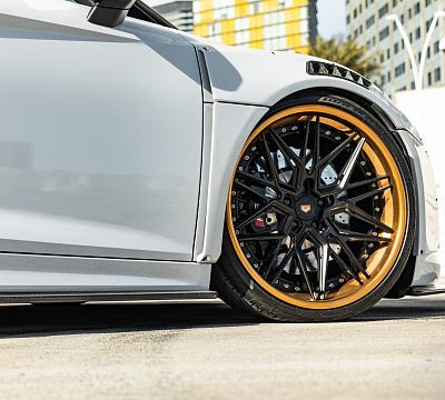 Фото дисков Vossen EVO-5R (3-Piece) на Audi R8 (4S)