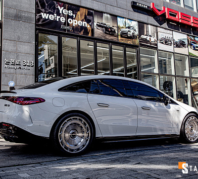Фото дисков Vossen LC3-11T на Mercedes-Benz EQS
