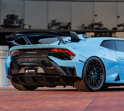 Фото дисков HRE P103 на Lamborghini Huracan