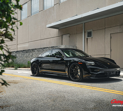 Фото дисков Vossen RS92 на Porsche Taycan I