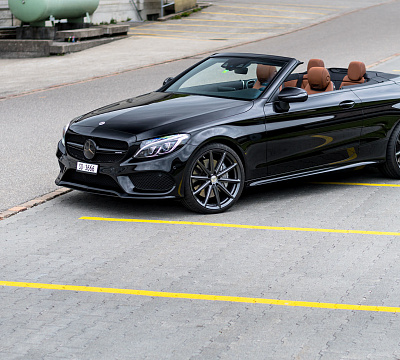 Фото дисков Vossen VFS-10 на Mercedes-Benz C-Class (W205)