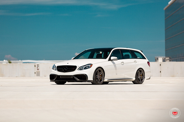 Фото дисков Vossen ML-X1 Глянцевый темный лак на Mercedes-Benz E-Class (W212, S212, C207)
