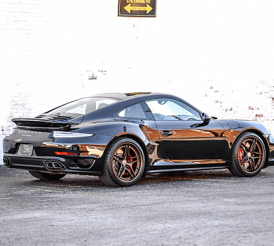 Фото дисков HRE S107 на Porsche 911 VII