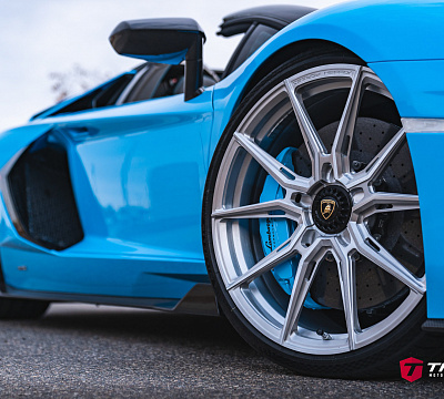 Фото дисков Vossen EVO-2R на Lamborghini Aventador
