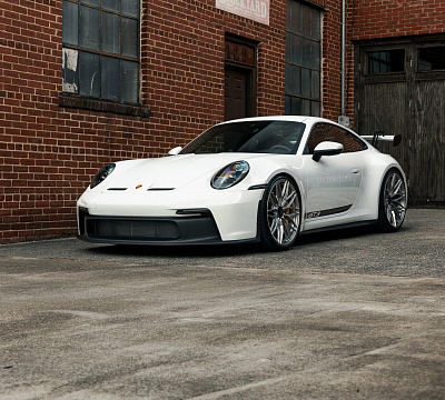 Фото дисков Vossen S21-02 на Porsche 911 VIII