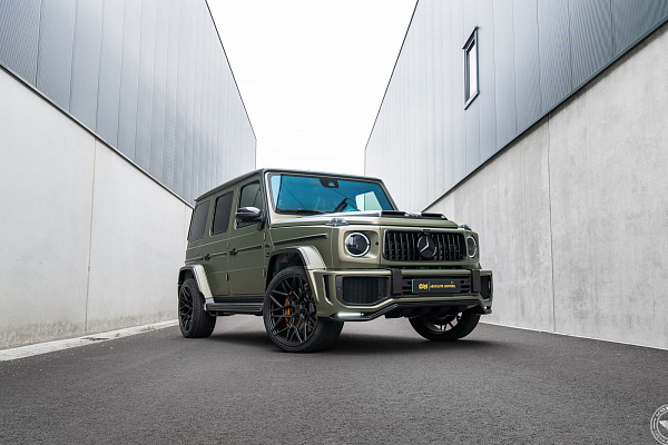 Фото дисков Vossen UV-1 Черный сатин на Mercedes-Benz G-Class III