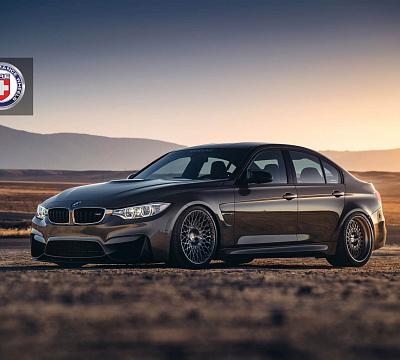 Фото дисков HRE 501M на BMW 3/M3 (F3x/F80)