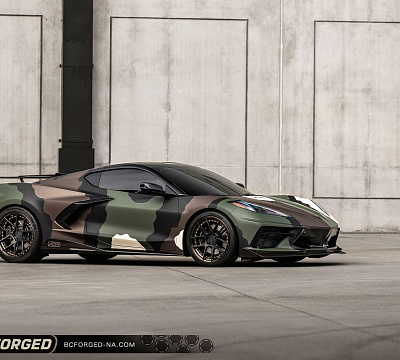Фото дисков BC Forged HCA381 на Chevrolet Corvette C8