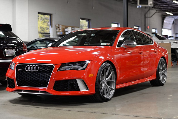 Фото дисков HRE P101 Сатиновый тонированный лак на Audi A/RS 7 (4G)