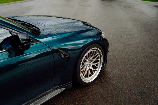 Фото дисков HRE 520 Глянцевая шампань на BMW 3/M3 (G2x/G80)