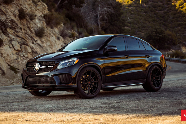 Фото дисков Vossen HF-3 Черный сатин на Mercedes-Benz GLE I