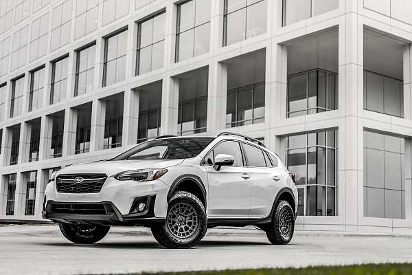 Фото дисков Black Rhino BOXER Черный сатин на Subaru XV GT