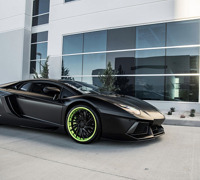 Фото дисков Savini SV64 на Lamborghini Aventador