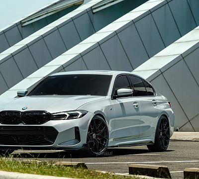 Фото дисков HRE FF10 на BMW 3/M3 (G2x/G80)