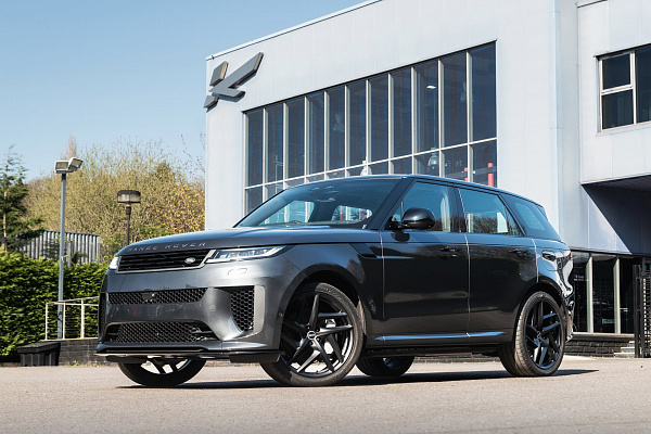 Фото дисков Kahn Type 52 RS Черный сатин на Land Rover Range Rover Sport III