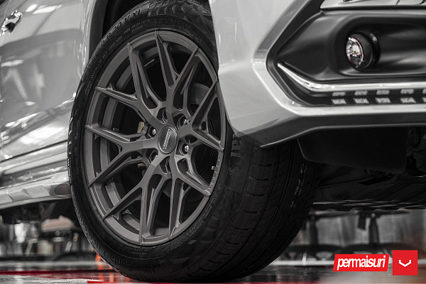 Фото дисков Vossen HF6-4 Матовый графит на Mitsubishi Pajero Sport III