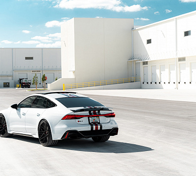 Фото дисков Vossen HF-7 на Audi A/RS 7 (4K)