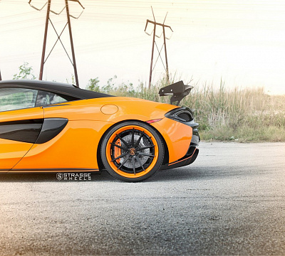 Фото дисков Strasse Wheels SV1 Deep Concave FS на McLaren 570S