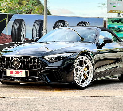 Фото дисков Vossen LC3-01T на Mercedes-Benz SL (R232)