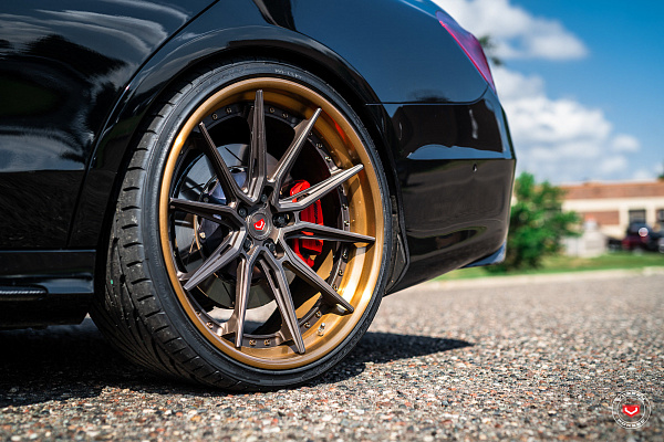 Фото дисков Vossen EVO-2R (3-Piece) Глянцевая медь на Mercedes-Benz S-Class (W222, C217)