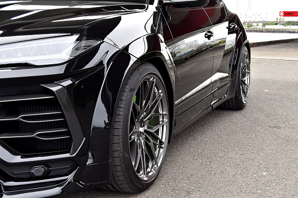 Фото дисков Anrky S1-X1 Глянцевый тонированный лак на Lamborghini Urus