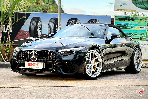 Фото дисков Vossen LC3-01T Глянцевый лак на Mercedes-Benz SL (R232)